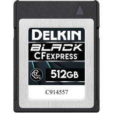 Delkin CFexpress BLACK R1645/W1405 512GB - 512 - CFexpress