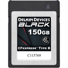 Delkin CFexpress BLACK R1725-W1530 150GB - 150 - CFexpress