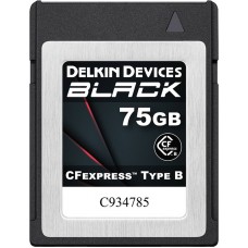 Delkin CFexpress BLACK R1725-W1530 75GB - 75 - CFexpress