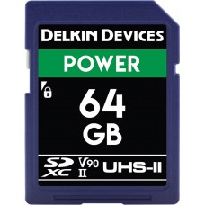 DELKIN SD  64 GB 2000X UHS-II U3 (V90) R300/W250 - SD