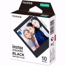 Fuji Instax film Square SQ 1x10 Black - SQ