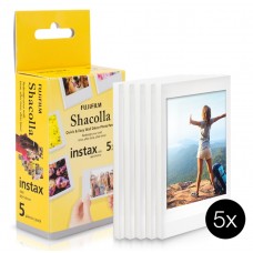 Fuji Shacolla box for Instax mini pictures 5 self-