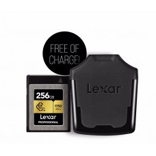 LEXAR 1 X Lexar CFexpress 256GB with cardreader FO