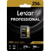 Lexar SD 256 GB Pro 1800x SDXC U3 (V60)UHS-II W180 - V60 - SD