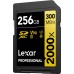 Lexar SD 256GB 2000x 300MB/S V90 - V90 - SD