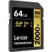 Lexar SD  64 GB 2000x 300MB/S - V90 - SD