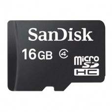 SANDISK MicroSDHC 16GB Class 4