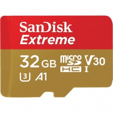 SANDISK MicroSDHC Extreme 32GB+Adap Rescue Pro Del