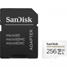 SANDISK MicroSDXC 256GB Til Bilkamera/Overvågnings