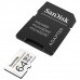 SANDISK MicroSDXC 64GB Til Bilkamera/Overvågningsu