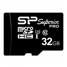 Silicon Micro SD 32GB Superior Pro UHS-1 V30 - 32 - MicroSD