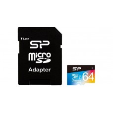 Silicon Micro SD 64GB Superior Pro R90/W80 - 64 - MicroSD