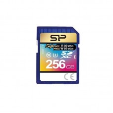 Silicon SD 256GB Superior Pro R90/W80 mb/s  - 256 - SD