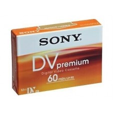 Sony videobånd dv 60min prenium - DV Bånd