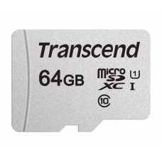 TRANSCEND Micro SD 64 GB 00S V30 w/o adapt
