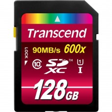 Transcend SD 128 GB Class 10 600x Write 45 MB/s