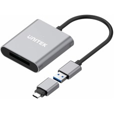 Unitek USB 3.1 XQD Card Reader USB-A/C - XQD